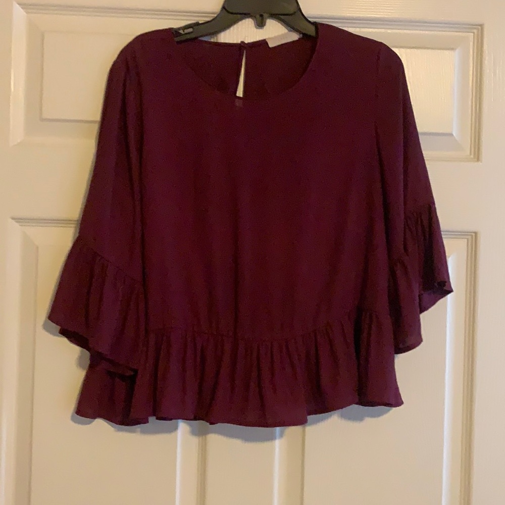 Pink blouse